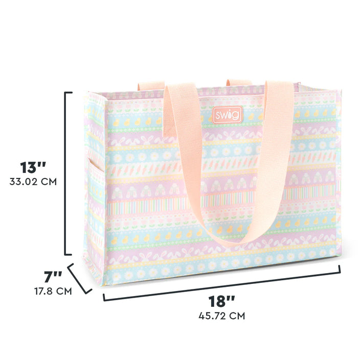 SWIG | bunny trail reusable tote bag || FINAL SALE