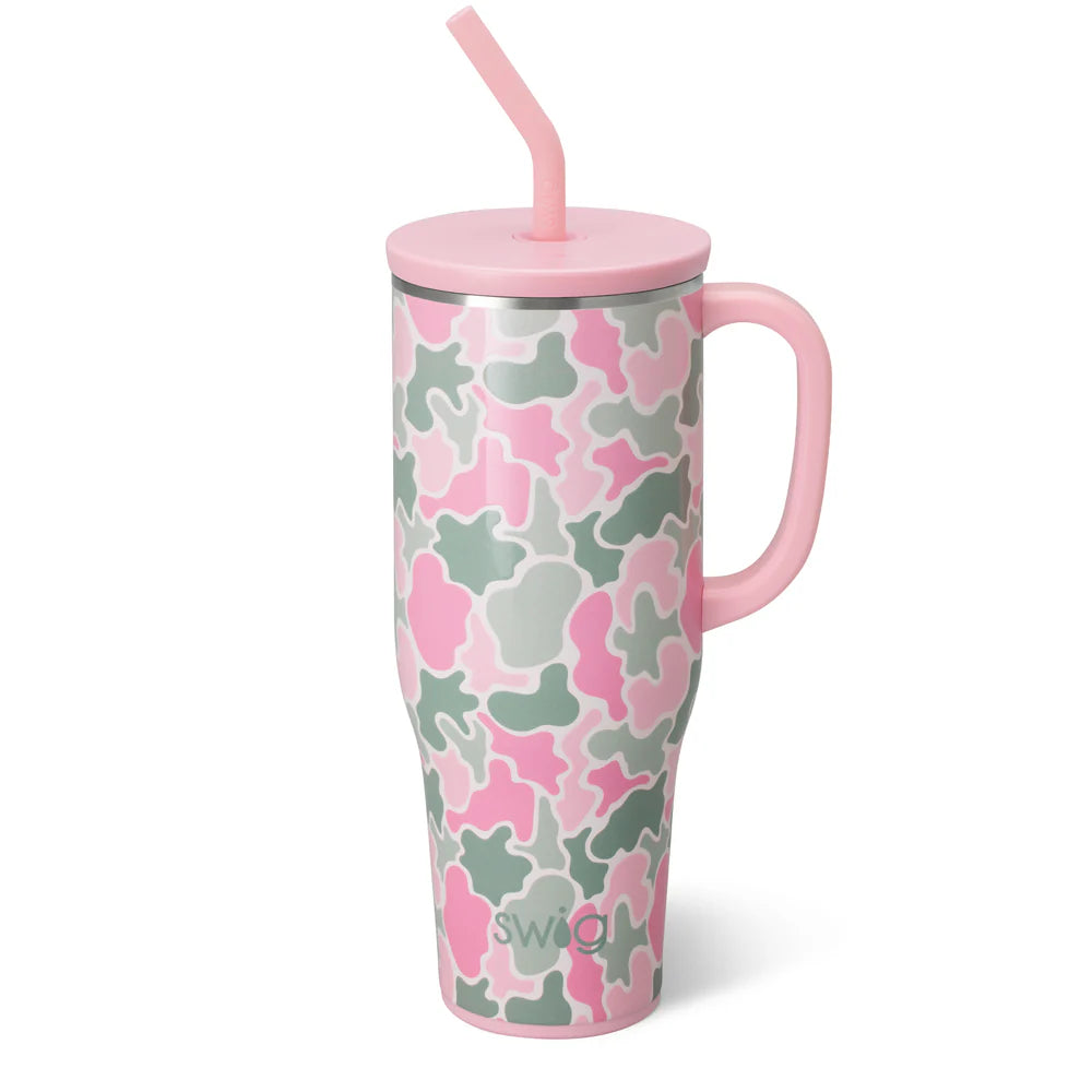 SWIG | blushing camo 40oz mega mug