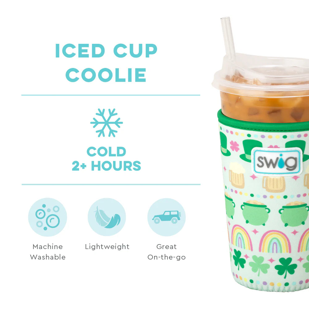 SWIG | lucky charm insulated iced cup coolie | FINAL SALE