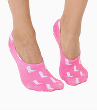 pink boots liner socks