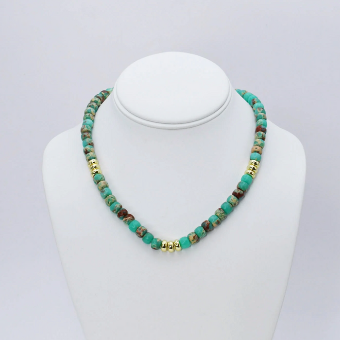stockyard girly gemstone necklace
