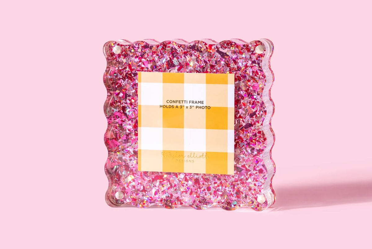 taylor elliott glitter acrylic picture frames