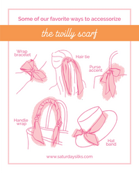 OSU cowboys twilly scarf