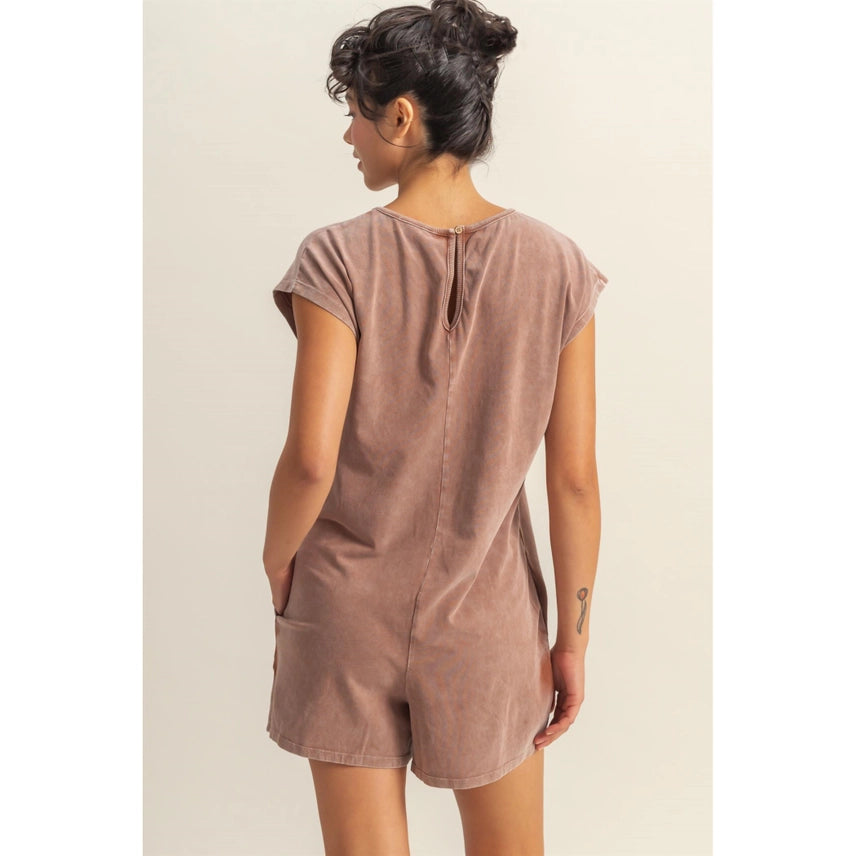 one day at a time t-shirt romper