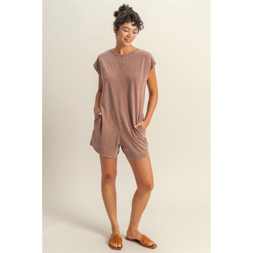 one day at a time t-shirt romper