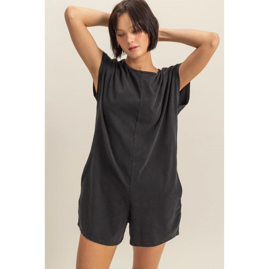 one day at a time t-shirt romper