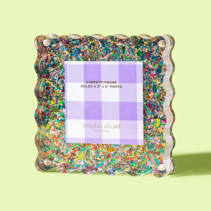 taylor elliott glitter acrylic picture frames