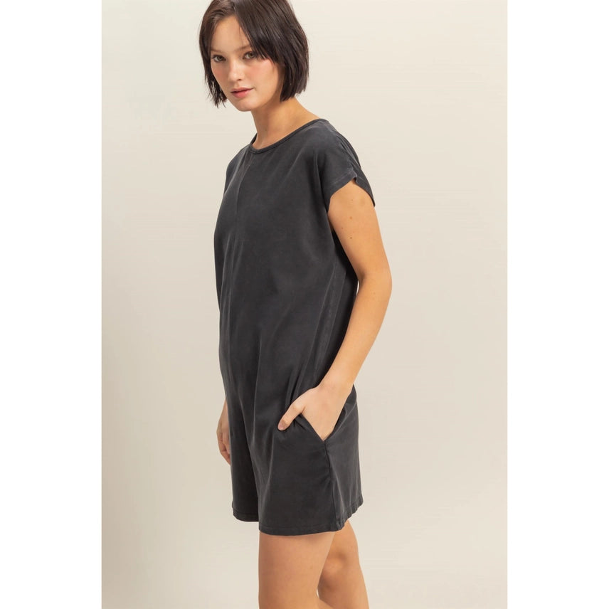 one day at a time t-shirt romper