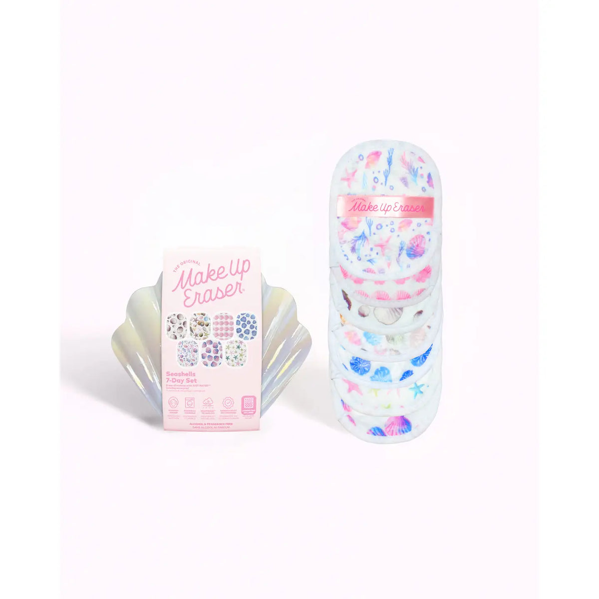 seashells 7-day set | makeup eraser