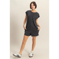 one day at a time t-shirt romper