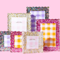 taylor elliott glitter acrylic picture frames