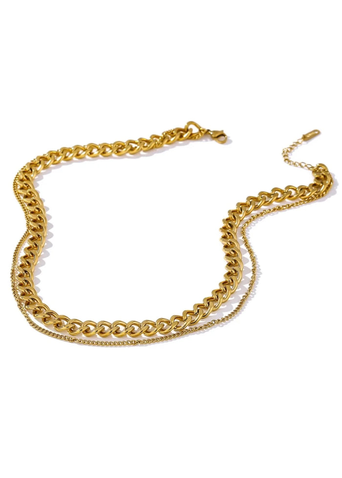 double strand necklace