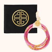 BuDhaGirl | koi rose all weather bangles | set of 4