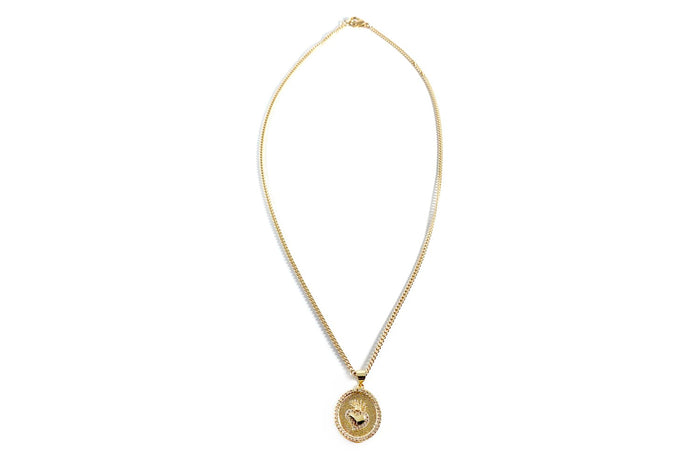 Rachel Nathan | sacred heart necklace || FINAL SALE
