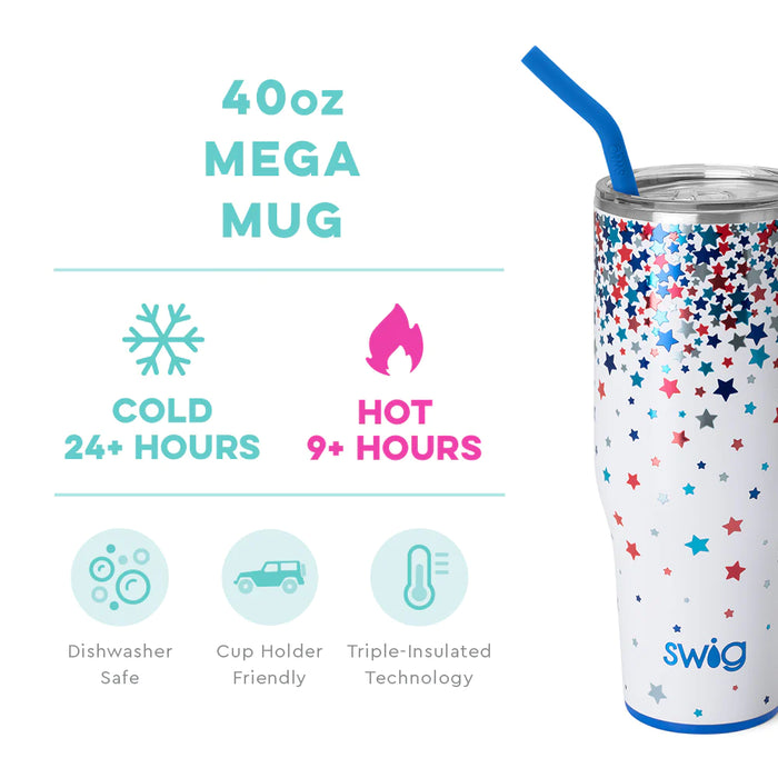 star spangled mega mug | 40oz | FINAL SALE