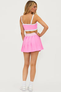 irina skirt - prism pink