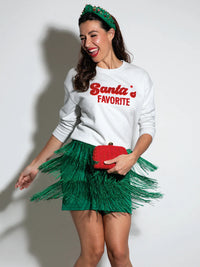 santa's favorite sweatshirt