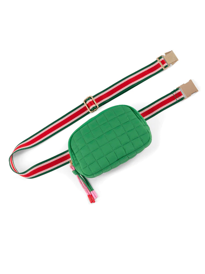 ezra belt bag | green