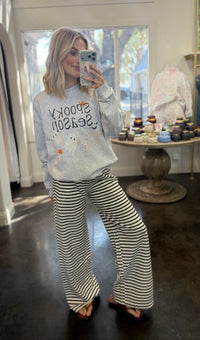 ghost season graphic sweatshirt