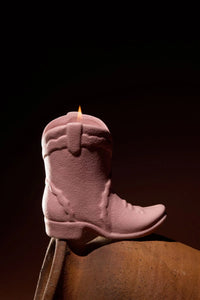 cowboy boot candles