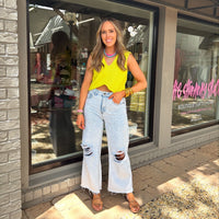 stand-out knit crop top