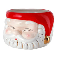 ceramic santa ice bucket