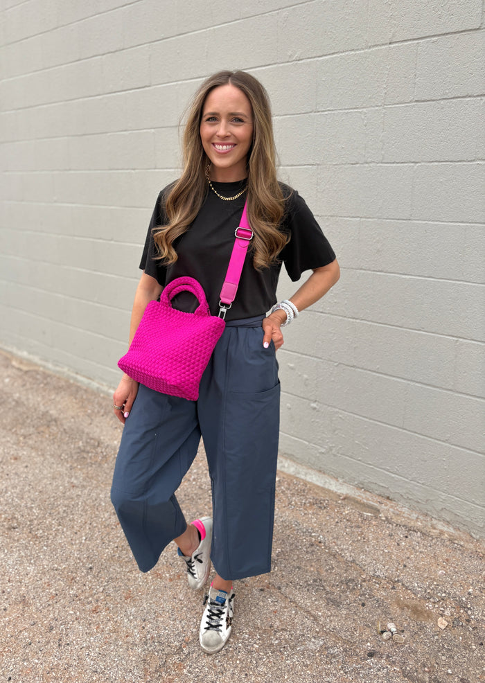 voyager wide-leg crop pant