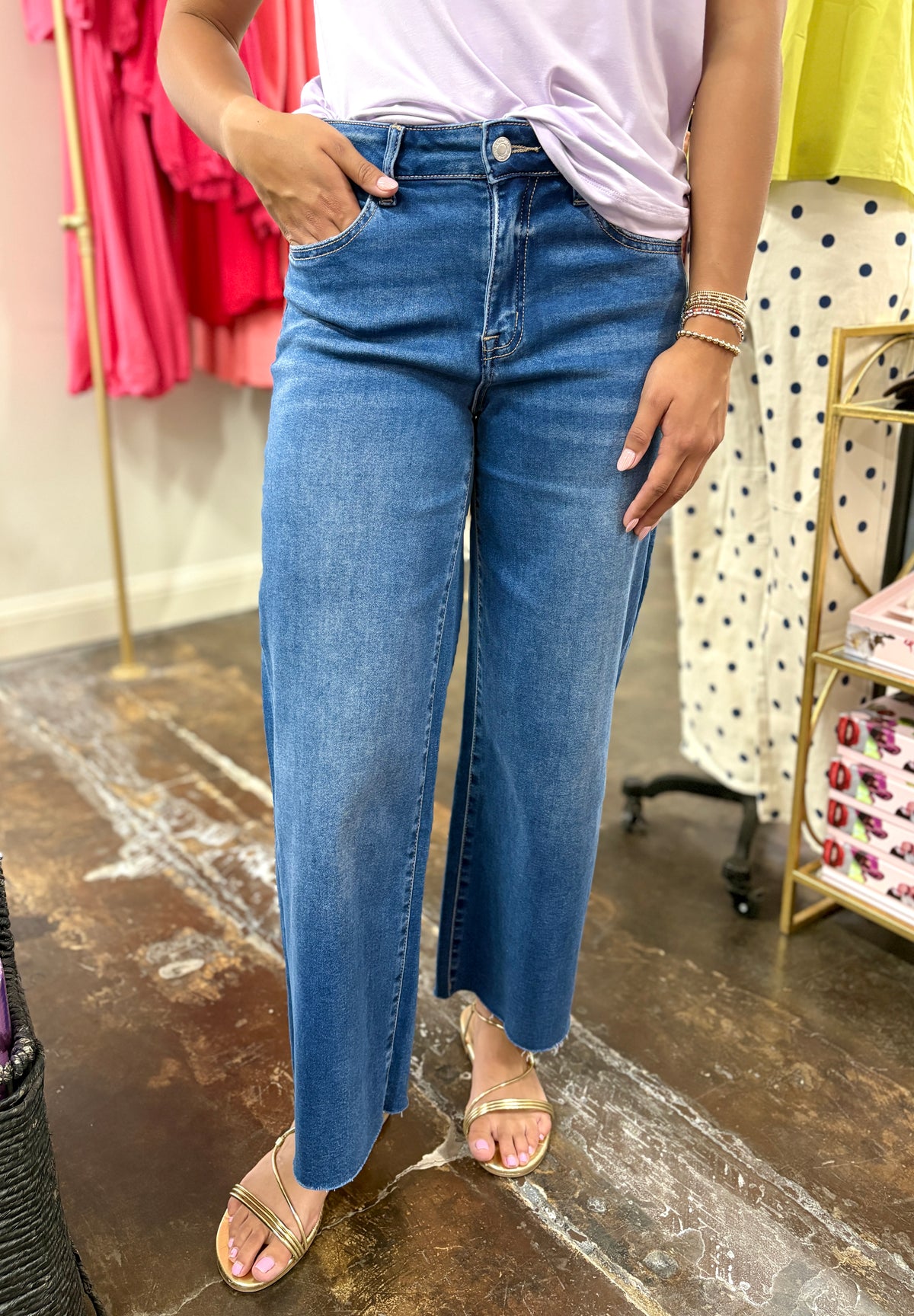 aileeah crop super soft denim