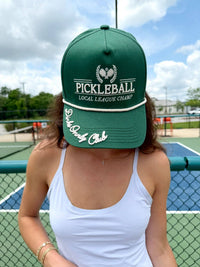 pickleball local league trucker hat