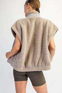 on the record sherpa vest