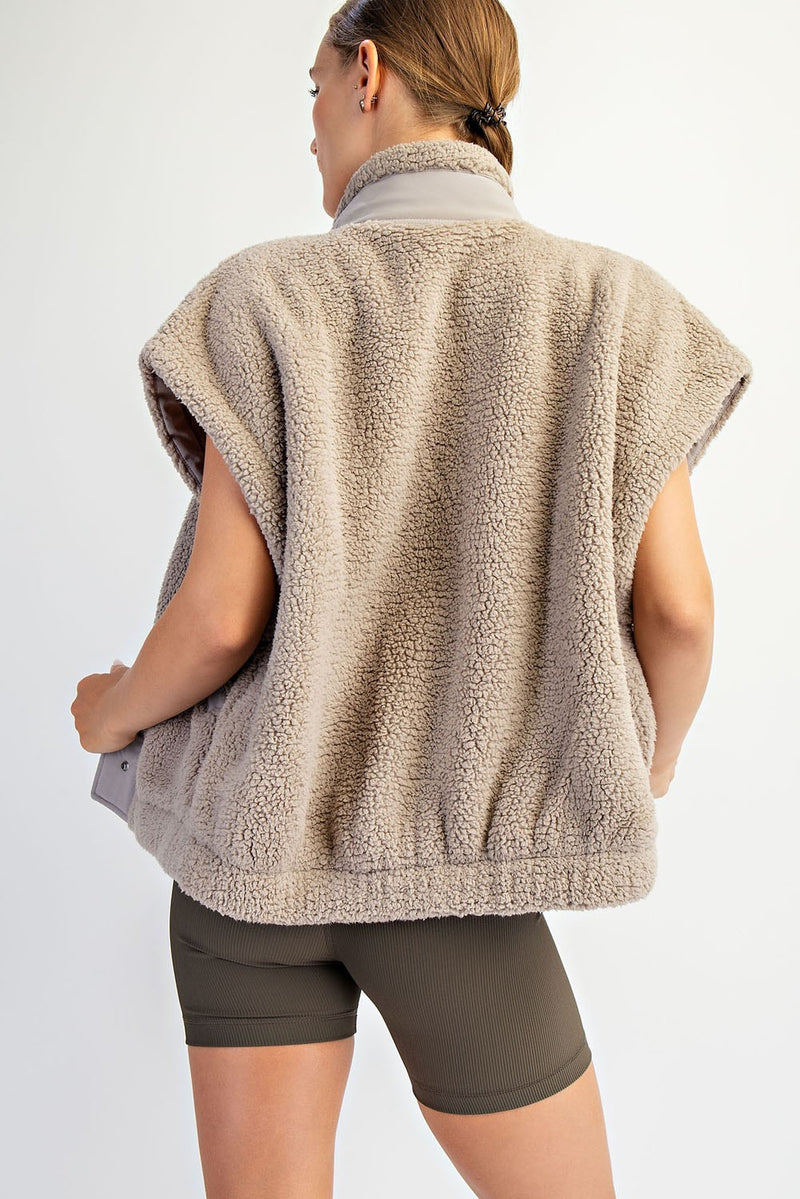 on the record sherpa vest