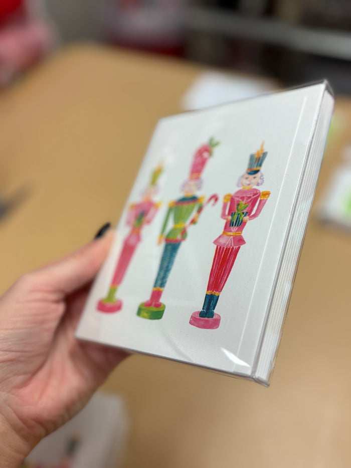 vintage nutcrackers watercolor cards boxed set | Taylor Paladino