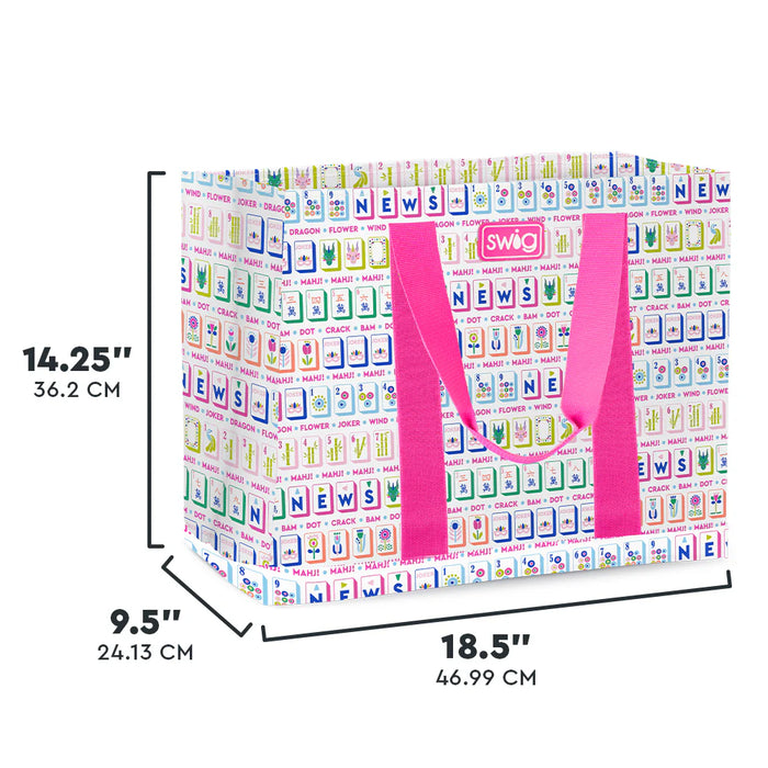 SWIG | mahjong jumbo tote bag