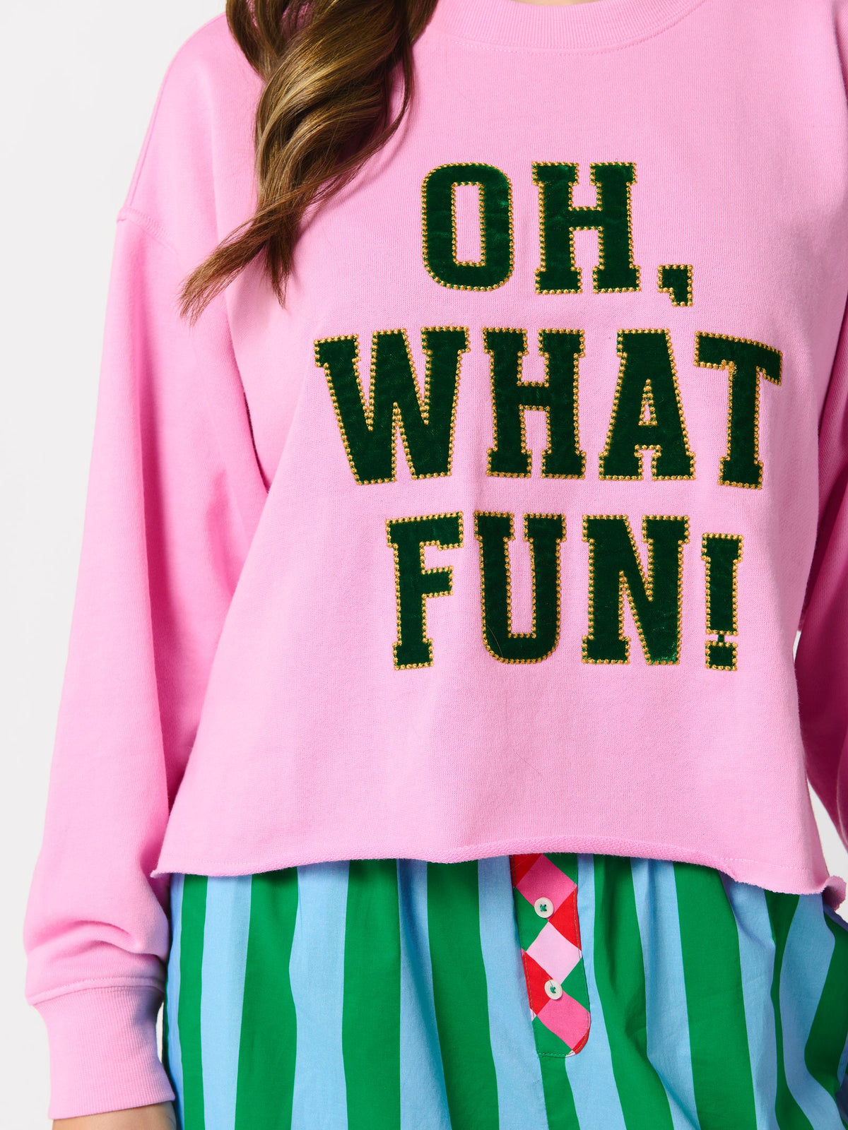 oh what fun lounge sweatshirt
