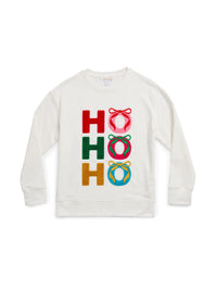 ho ho ho bows classic crewneck sweatshirt