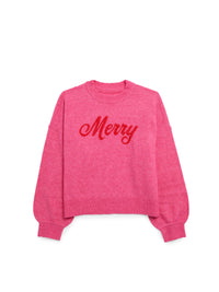 merry knit sweater