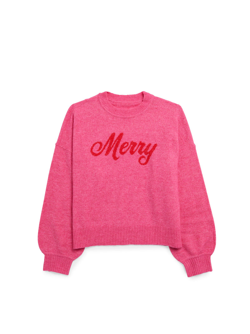 merry knit sweater