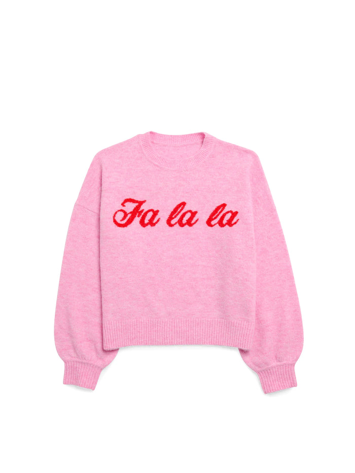 fa la la knit sweater