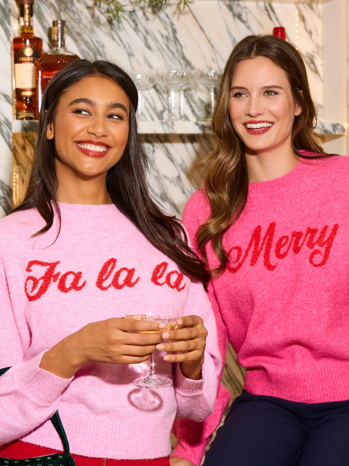 fa la la knit sweater