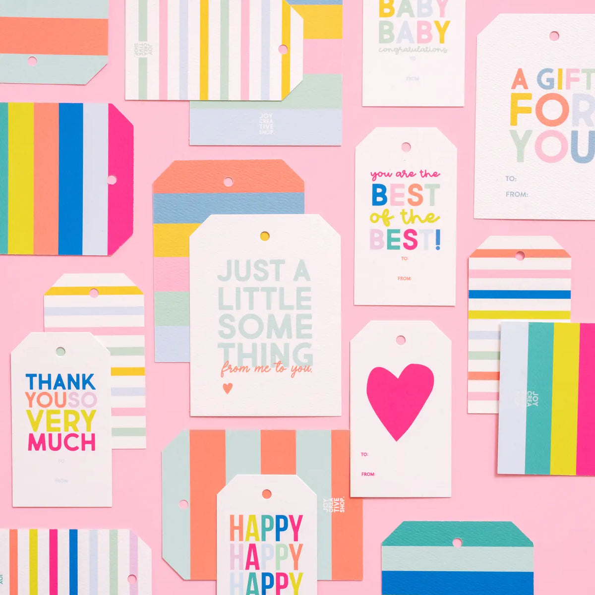 bag of tags | 24ct