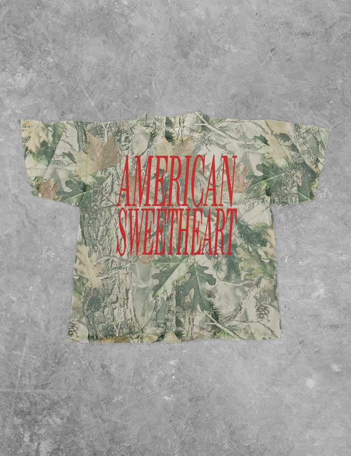 american sweetheart camo tee
