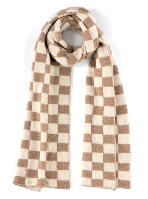 tanner check scarf