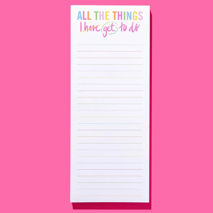 all the things list pad