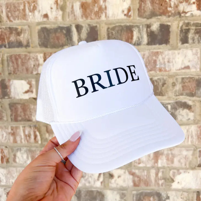 bride trucker hat