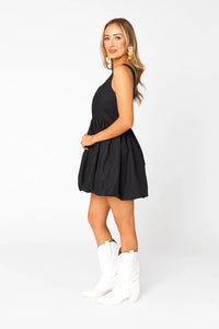 heidi mini dress | black