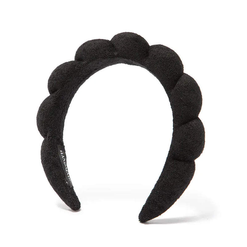 terrycloth bubble headband