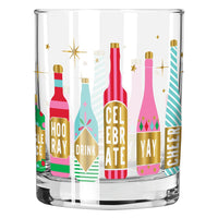 old fashion glass | retro bottles print