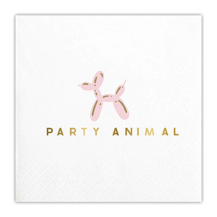 party animal cocktail napkins
