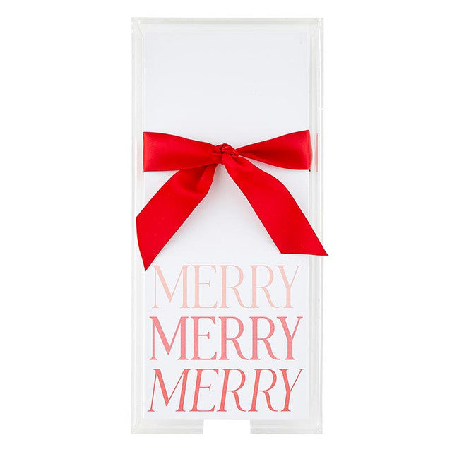 merry notepad with tray