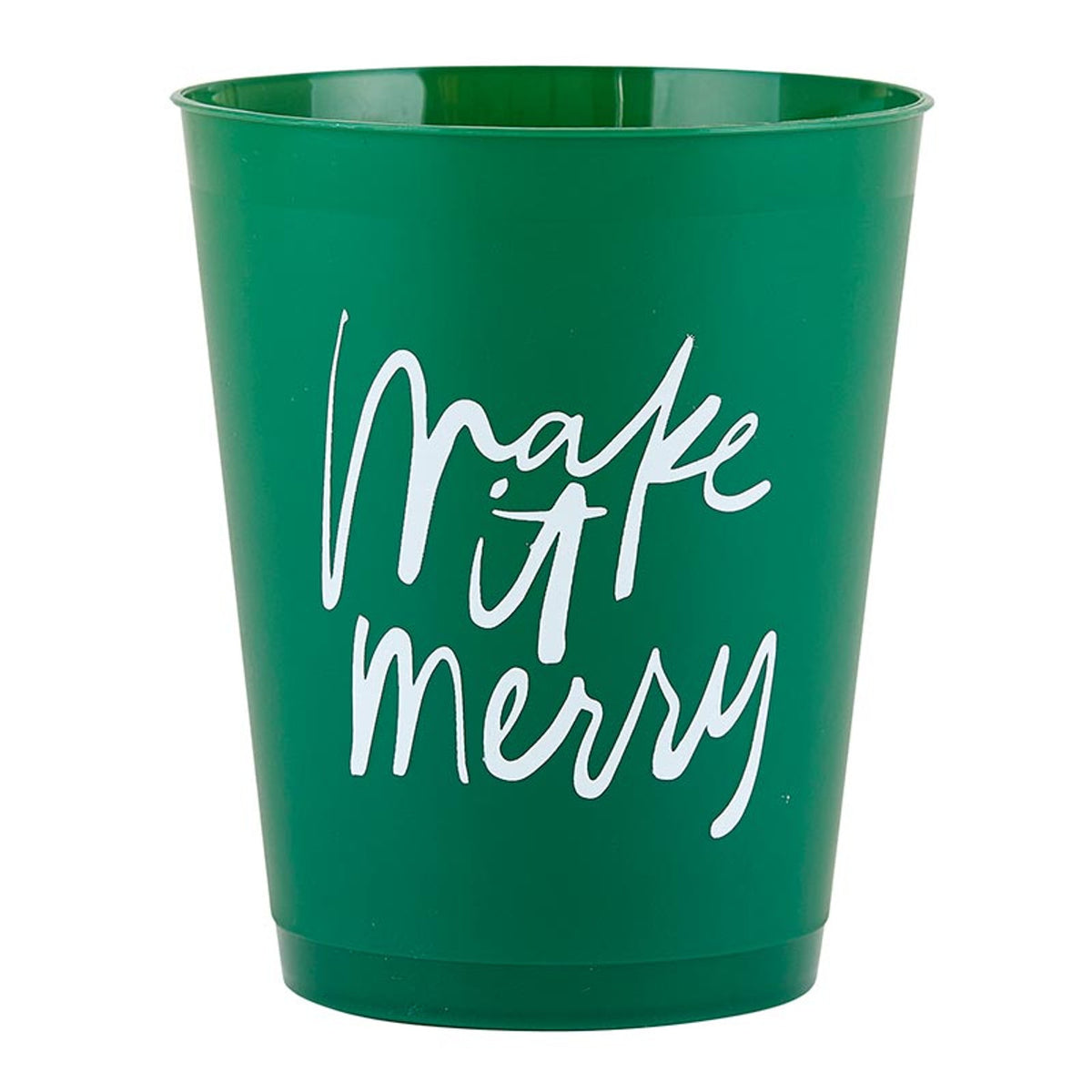 make it merry frosty cup set